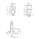 Крышка-биде Nanobidet Monte Carlo  и унитаз напольный Jacob Delafon Odeon Up 4956CK-00