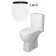 Крышка-биде Nanobidet Monte Carlo  и унитаз напольный Jacob Delafon Odeon Up 4956CK-00